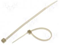 Cable tie 100x2,5mm transparent