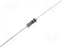 Resistor carbon film THT 10k 0.5W 5% Ø3x9mm Leads axial