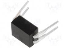 Transistor unipolar, N-MOSFET 100V 700mA 1.3W DIP4