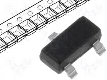 Transistor unipolar, N-MOSFET 30V 1.2A 400mW SOT23