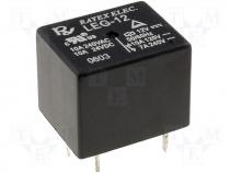 Relay 1P10A 12VDC