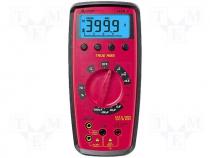 Digital multimeter LCD 3,75 digit (3999) Bargraph 41 segm.