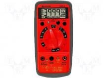 Digital multimeter LCD 3,75 digit (3999) 72x32x155mm