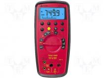 Digital multimeter LCD 4,75 digit (9999) Bargraph 41 segm.