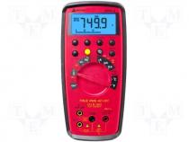 Digital multimeter LCD 4,75 digit (9999) Bargraph 41 segm.