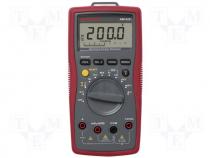 Digital multimeter LCD (3999), with a backlit V DC 1m÷600V