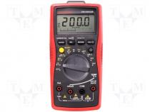 Digital multimeter LCD (5999), with a backlit V DC 1m....1000V
