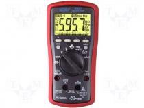 Digital multimeter LCD (6000) Bargraph 24 segm.40x/s 5x/s