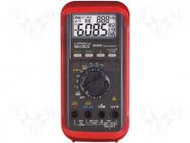 Digital multimeter LCD (6000) 5x/s V DC 600m/6/60/600/1000V