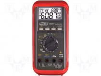 Digital multimeter LCD (6000) 5x/s V DC 600m/6/60/600/1000V