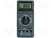 Digital multimeter LCD 3,5 digit (3999) -20....750C
