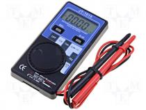 Digital multimeter LCD 3,75 digit (3999) V DC 400m....400V