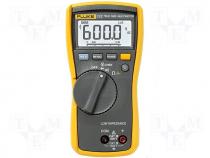 Digital multimeter LCD 3,75 digit (6000) V DC 1m....6/60/600V