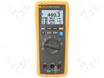 Digital multimeter LCD V DC 600m/6/60/600/1000V IP54