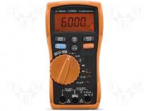 Digital multimeter LCD (6600) V DC 600m/6/60/600V