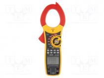 Power clamp meter Ø 55mm LCD 4 digits V AC 0,1÷100/400/750V