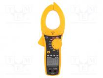 Meter  multifunction, digital,pincers type, Øcable  52mm, LCD
