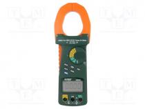 Meter  multifunction, digital,pincers type, Øcable  50mm, LCD