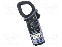 Meter  multifunction, digital,pincers type, Øcable  55mm, LCD