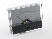 Panel meter 0....30V Accuracy class 2,5 30k