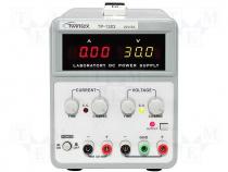 Pwr sup.unit laboratory Channels 2 0÷30VDC 5VDC 0÷5A 1A