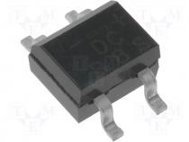 Bridge rectifier, 800V, 0.5A, DB-1MS