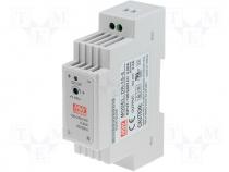 Pwr sup.unit pulse, 12W, 5VDC, 2.4A, 85....264VAC, 120....370VDC, 100g