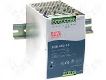 Pwr sup.unit pulse, 480W, 48VDC, 10A, 90÷264VAC, 127÷370VDC, 1.6kg