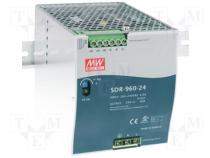 Pwr sup.unit pulse, 960W, 48VDC, 20A, 180÷264VAC, 254÷370VDC