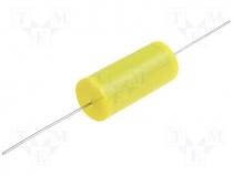 Capacitor polypropylene, 4.7uF, 250VDC, 5%, Ø17.5x32mm