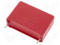 Capacitor polypropylene, 220nF, 1kVDC, 27.5mm, 20%, -55....100C