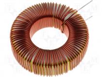 Inductor wire, 470uH, 3A, 187m, THT