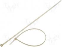 Cable tie 300x4,8mm transparent