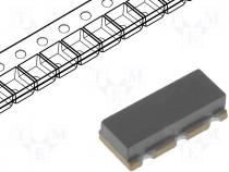 Resonator ceramic, 8MHz, SMD, 7.4x3.4x1.8mm, 0.5%