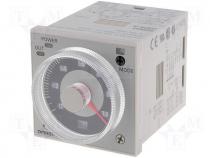 Timer, 0,05s....300h, DPDT, 250VAC/5A, 100....240VAC, 100....125VDC, PIN 1