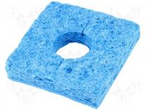 Tip cleaning sponge, for ERSA station, 55x55mm