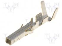 Contact, female, 0.32....0.82mm2, 18....22AWG, tinned, crimped, 9A, 4.2mm