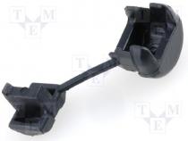 Sectional grommet, Panel thick 1.8....2.5mm, Dcable 3.8....7.6mm