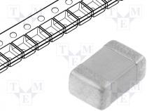 Capacitor ceramic, MLCC, 10uF, 25V, X5R, 10%, SMD, 0805, -55÷125C