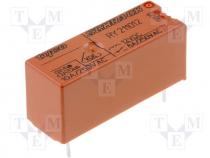 Relay electromagnetic, SPDT, Ucoil 12VDC, 8A/250VAC, 8A/30VDC