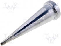 Tip, chisel, 1.2x0.4mm