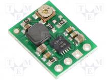 Converter step up, Uin 0.5....5.5V, Uout 2....5.25V, 1.2A, 70....90%