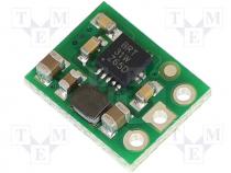 Converter step up, Uin 0.5÷5.5V, Uout 5V, 1.2A, 70÷90%, 9x11.5mm