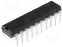 Integ circuit, 7 KB Std Flash, 256 RAM, 18 I/O DIP20