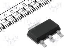 Voltage stabiliser, LDO, adjustable, 2.85÷12V, 800mA, SOT223, SMD