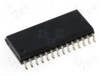 Integrated circuit, CPU 4K 22I/O 5A/D 4MHz SO28