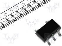 IC digital, Schmitt trigger, inverter, TSSOP5