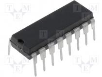 IC digital, 4bit, binary counter, DIP16