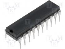 IC digital, 3-state, D latch, octal, DIP20, CMOS