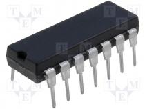 IC digital, D flip-flop, Channels 2, DIP14, CMOS